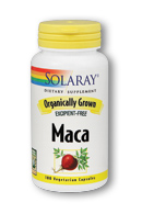 Solaray - Organically Grown Maca Root 500 mg 100 Veg Cap