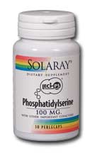 Solaray Phosphatidylserine 100mg 30 Sg