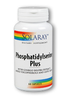 Solaray - Phosphatidylserine Plus 100 mg 60 Capsule