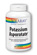 Solaray - Potassium Asporotate 99 mg 200 Capsule