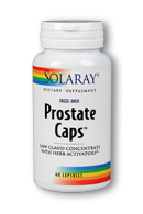 Solaray - Prostate Caps, Freeze-Dried Raw Gland Concentrate 130 mg 60 Caps-OUT OF STOCK
