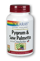 Solaray - Pygeum & Saw Palmetto with CranActin 90 Veg Cap