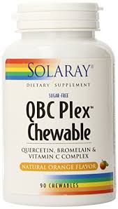 Solaray - QBC Plex, Quercetin & Bromelain plus Vitamin C 90Chew-OUT OF STOCK