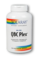Solaray - QBC Plex, Quercetin & Bromelain plus Vitamin C 120 Veg Cap