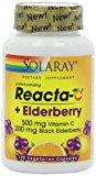 Solaray - Reacta-C & Elderberry 500 mg 120 Veg Cap