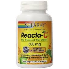 Solaray - Reacta-C & Bioflavonoids 500 mg 120 Veg Cap