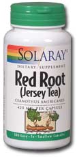 Solaray - Red Root 420 mg 100 Veg Cap