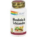 Solaray - Rhodiola Root & Schizandra Berry Extracts 500 mg 60 Veg Cap