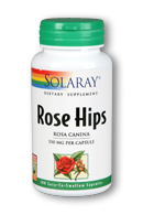 Solaray - Rose Hips Fruit 550 mg 100 Veg Cap