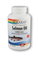Solaray - Salmon Oil 1000 mg 180 Softgel-UNAVAILABLE