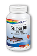 Solaray - Salmon Oil 1000 mg 90 Softgel-UNAVAILABLE