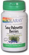 Solaray - Saw Palmetto Berry 580 mg 180 Veg Cap