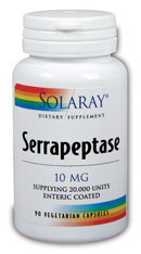 Solaray - Serrapeptase 10 mg 90 Veg Cap