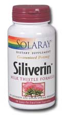 Solaray - Siliverin, Liver Cleanse Formula 140 mg 90 Veg Cap
