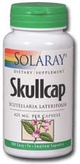 Solaray - Blue Skullcap Aerial 425 mg 100 Veg Cap