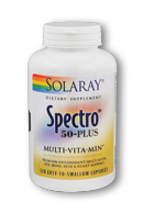 Solaray Spectro 50 Plus  120 Cap-OUT OF STOCK