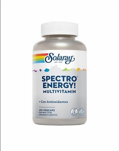 Solaray - Spectro Energy Multi-Vitamin 120 Veg Cap