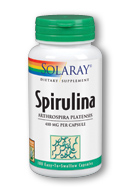 Solaray - Spirulina Algae 410 mg 100 Veg Cap