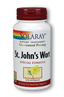Solaray - St. John's Wort Mood Support Formula 900 mg 60 Veg Cap