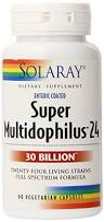 Solaray - Super Multidophilus 24 Strain Probiotic, 30 Billion CFU 30 bil 60 Veg Cap