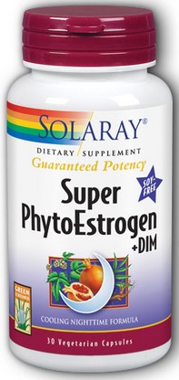Solaray - Super PhytoEstrogen & DIM 30 Veg Cap