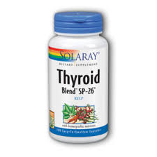 Solaray - Thyroid Blend SP-26 100 Veg Cap