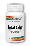Solaray - Total Calm, Mood Support Formula 30 Veg Cap