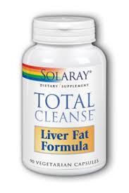 Solaray - Total Cleanse Liver Fat Formula 90 Veg Cap
