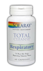 Solaray - Total Cleanse Respiratory 60 Veg Cap