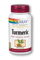 Solaray - Turmeric Root Extract 300 mg 120 Vcap