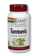 Solaray - Turmeric Root Extract, Advanced Formula 200 mg 60 Veg Cap