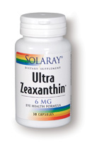 Solaray - Ultra Zeaxanthin 6 mg 30 Veg Cap