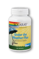 Solaray - Under the Weather Plus, Immune System Wellness 60 Caps-OUT OF STOCK