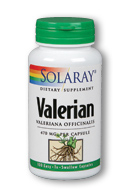 Solaray - Valerian Root 470 mg 100 Veg Cap