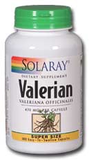 Solaray - Valerian Root 470 mg 180 Veg Cap