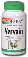 Solaray - Vervain Aerial 360 mg 100 Veg Cap-OUT OF STOCK