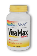 Solaray - ViraMax, Libido Support For Women 60 Veg Cap-UNAVAILABLE