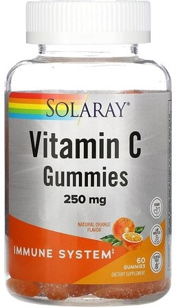 Solaray - Vitamin C 250mg 60 Gummies