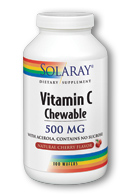 Solaray - Vitamin C 500 mg 100 Chewable