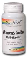 Solaray - Women's Golden Multi-Vitamin 90 Capsule