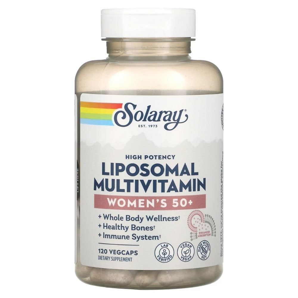 Solaray - Womens 50+ Liposomal Multi 60 Caps