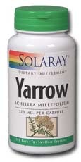 Solaray - Yarrow Aerial 320 mg 100 Veg Cap