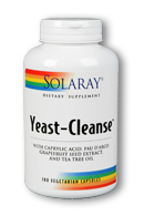 Solaray - Yeast-Cleanse 180 Veg Cap