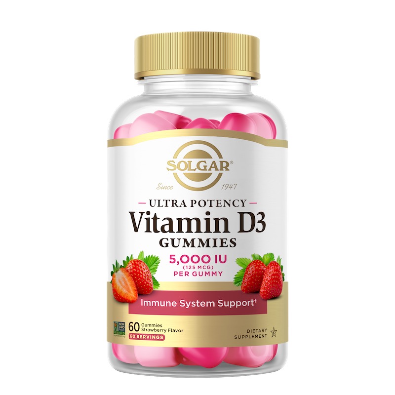 Solgar Vitamin D3 5000 IU 60 Gummy