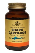 Solgar 100% Pure Shark Cartilage 750 mg 45 Vegetable Capsules