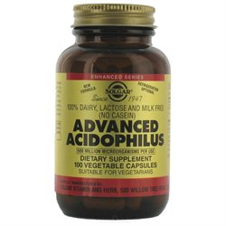 Solgar Advanced Acidophilus 100 Vegetable Capsules