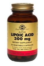 Solgar Alpha Lipoic Acid 300 mg 50 Vegetable Capsules