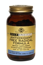 Solgar Antioxidant Free Radical Formula 60 VegCap-OUT OF STOCK