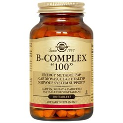 Solgar B-Complex "100" 100 Tablets