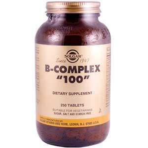 Solgar B-Complex "100" 250 Tablets
